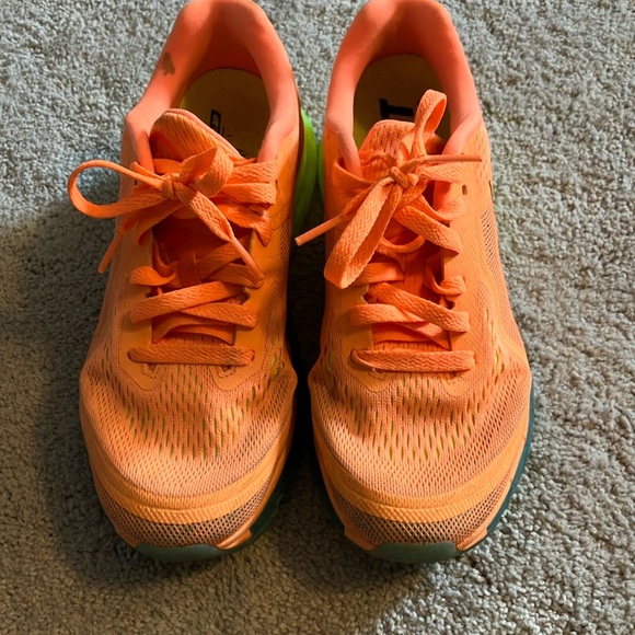 Nike Shoes - Nike Run Fast Bright Orange and Neon bottoms 7.5